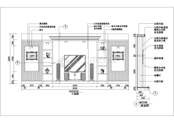 装饰墙面案例设计图纸图片(装饰墙面最实用的材料及其图片和价格)